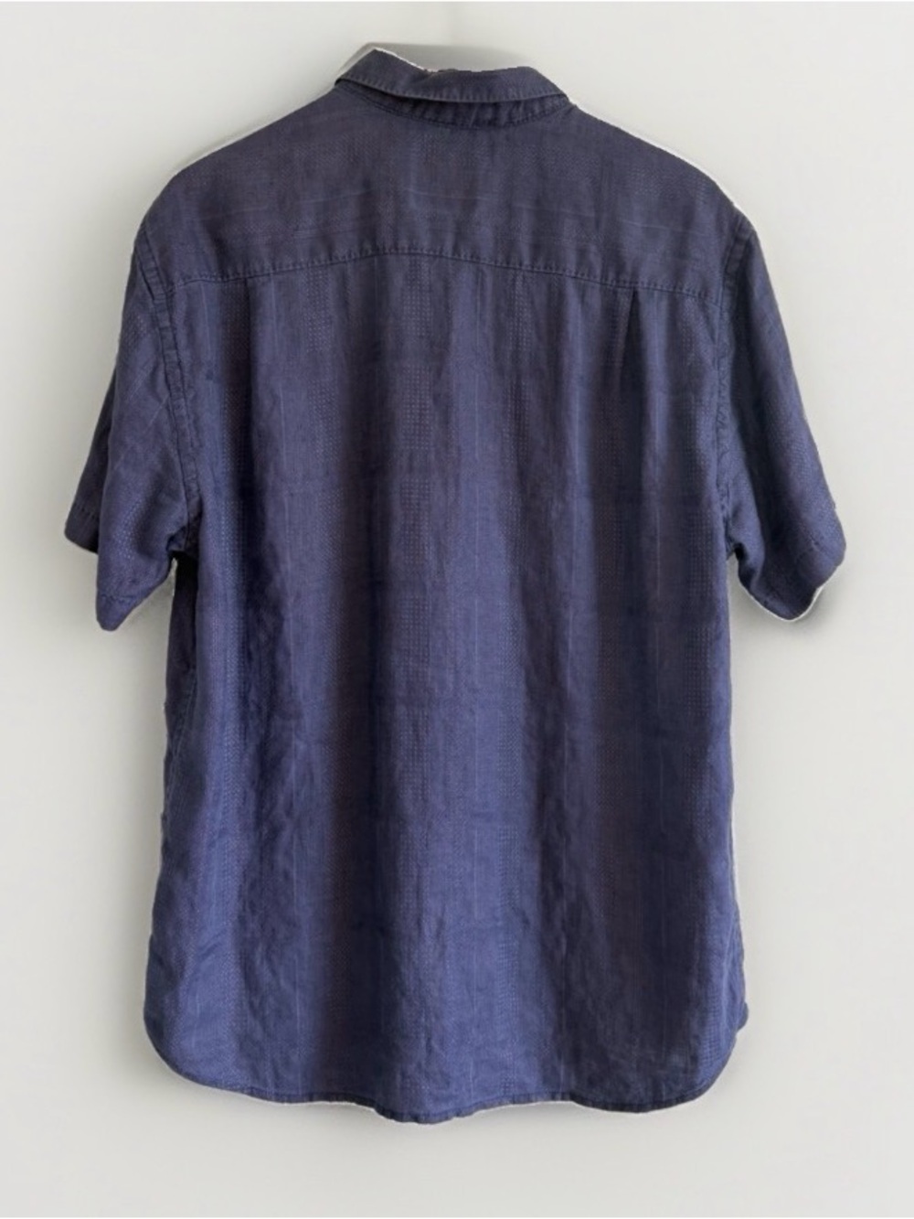 Tommy Bahama 100% Linen Textured Short Sleeve Button Up Shirt L Coastal Beachy - Picture 2 of 16